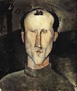 Amedeo Modigliani Leon Indenbaum oil on canvas